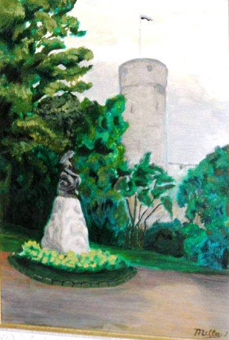 Idnurm painting Tallinn.